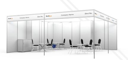 EXHIBITION STAND SPECIFICATIONS According to the Exhibitor Contract previously established, your participation is confirmed in one of the ways listed below.
