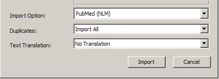 3. Using EndNote s Import Filters When a database is not configured to connect tto EndNote (PubMed) Usually have to download citations as a text file Import text