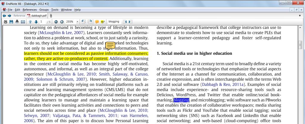 Highlight Text. Clicking Close PDF will close the PDF back down into the Attached PDFs panel. 7.