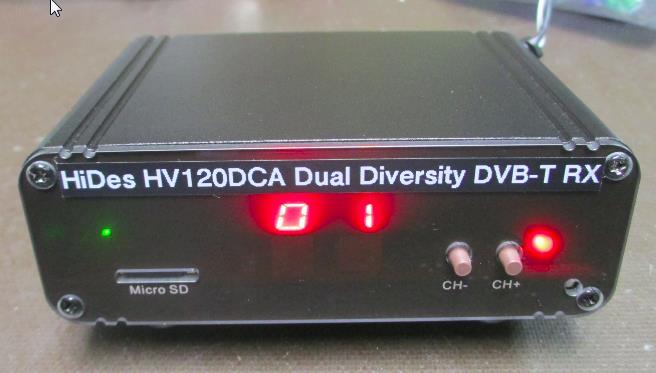 Dual Diversity HV-122 Receiver For improved