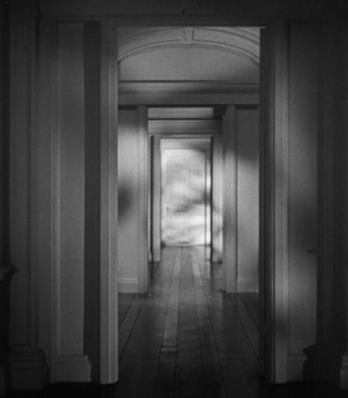 In the traditional love scene when Bergman and Peck have their first screen kiss, Hitchcock inserts a sequence showing a succession of opening doors.