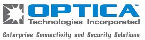 Optica Technologies Incorporated 34600 FXBT Converter Quick Start Guide Product Warranty Safety Warnings 34600/070208 Trademarks OPTICA TECHNOLOGIES INCORPORATED and the OPTICA TECHNOLOGIES