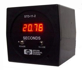 PRECISION TIMER STD-11-2 Measure and Display Accurate Elapsed Time from 0.000 to 9999.999 Seconds Interchanges with Standard Electric Time models. No panel modifications are required.