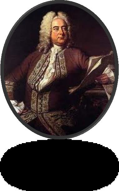 George Frideric Handel Handel was born in Halle, Germany in 1685. He died in 1759. Handel was born in the same year as Scarlatti and Bach.