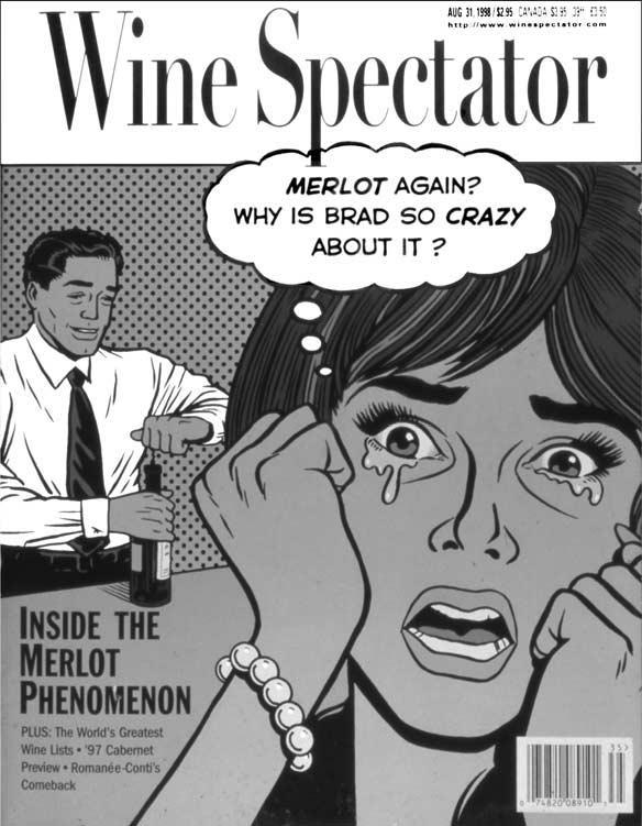 2 POP ART AND THE CONTEST OVER AMERICAN CULTURE 1. Mark Zingarelli, Wine Spectator cover, 31 August 1998. c Mark Zingarelli. Masthead courtesy Wine Spectator.