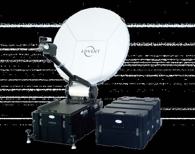 AFD120 & AFD150 FlyDrive Motorised Flyaway Antenna Features High performance solution for rapid response Overview The ADVENT FlyDrive Antenna is the newest in the range of antenna solutions on offer.