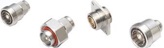 7/16 FIBER RF CONNECTORS OPTIC PRODUCTS 7-16(DIN) Series are used