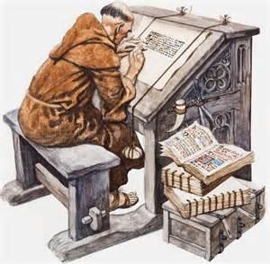 Some of these model books from the Middle Ages appear designed to show scribes and illuminators how to decorate letters, paint initials, or add large segments of decoration