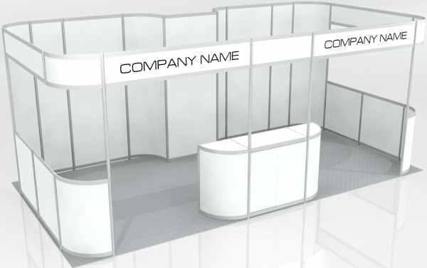 Sign for Company Name Style #6 10 x20 2 Header