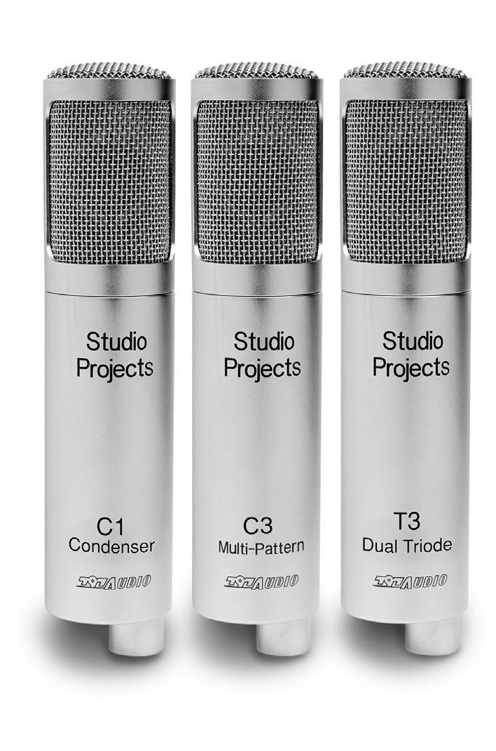 C SERIES MICROPHONES Studio Projects is manufactured and marketed under the direction of