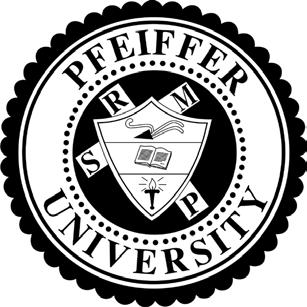 Pfeiffer University Style Guide The Pfeiffer University Seal The Pfeiffer University seal is not to be confused with the university logo. Both are two distinct graphic images.