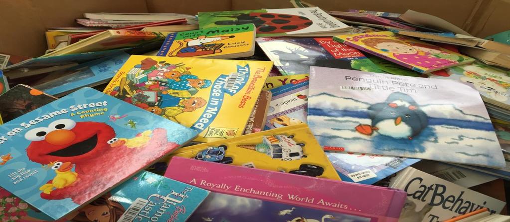 The Kids Book Bank needs EARLY CHILDHOOD BOOKS for new moms to read with their babies and