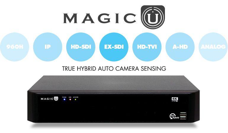 What is Magic Technology? Magic Technology is designed to adopt various video signal types in a single Digital Video Recorder.