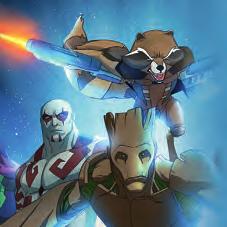 the animated TV show, Guardians of the Galaxy.