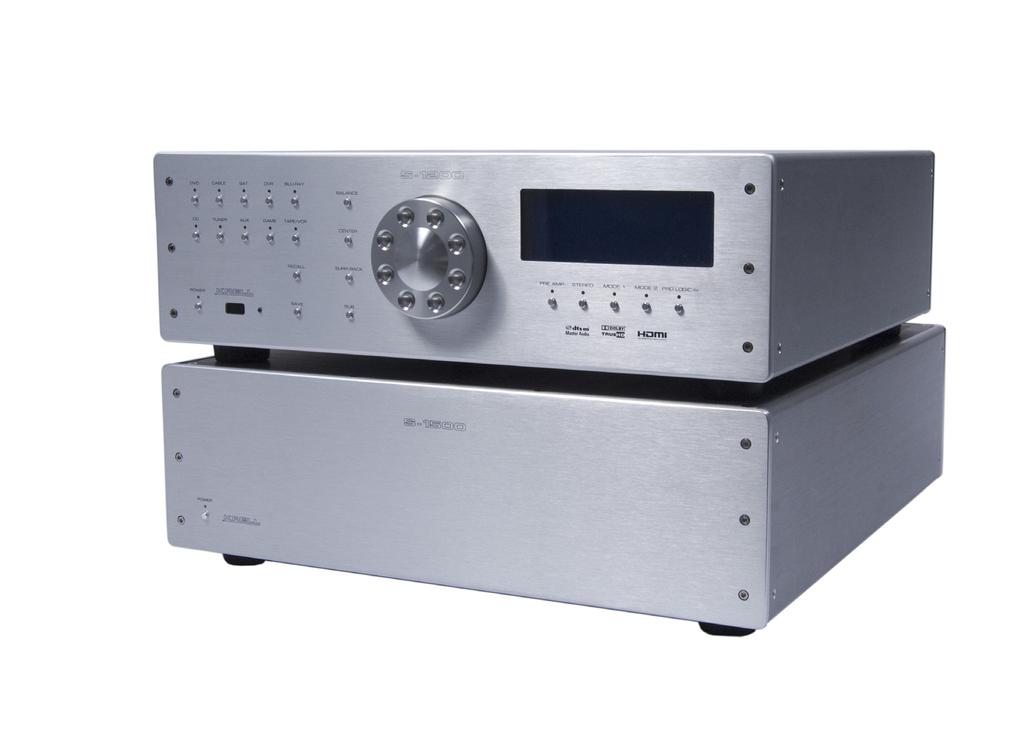 Krell S-1200/ 1200U The S-1200 Preamp/ Processor with