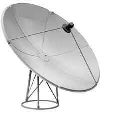 Combine deployment scheme Sattelite dish DVB-S/S2 Antenna DVB-T/T2