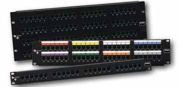 HD 5e UTP Patch Panels Siemon s HD 5e series patch panels offer the most robust category 5e patching solution in the industry.