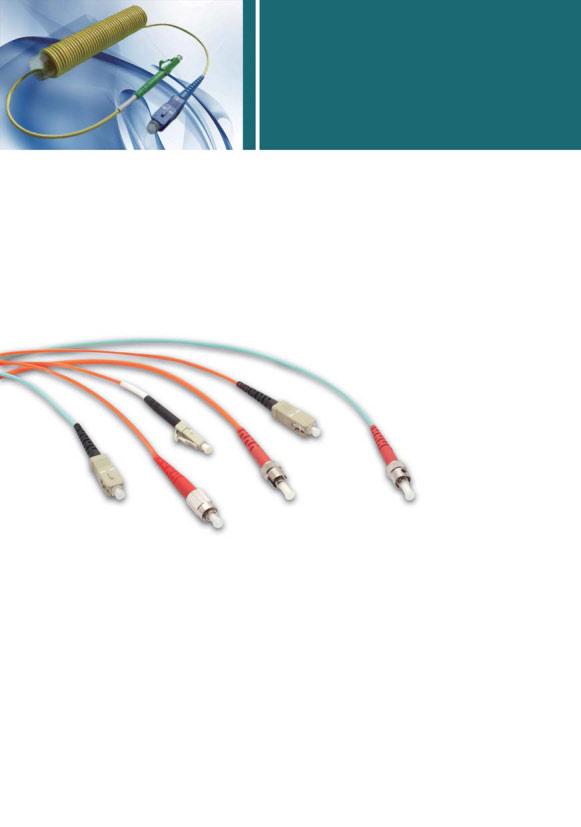 Fiber Optic Solution Connectivity Fiber Optic Patch Cord Fiber optic patch cords are suited for equipment jumper cable, cross connects, and work area connections.