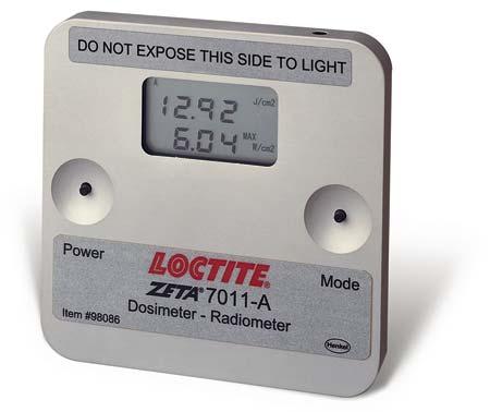 EQUIPMENT Operation Manual Loctite Zeta 7011-A Dosimeter-Radiometer for UVA