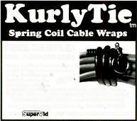 An elegant design. M A potent pending solution for tying portable cables Find out why everyone's dumping Velcro for KurlyTiesi Cal now for a FREE Kialylle and 'Wayne Catciogl The KurlyTie Company.