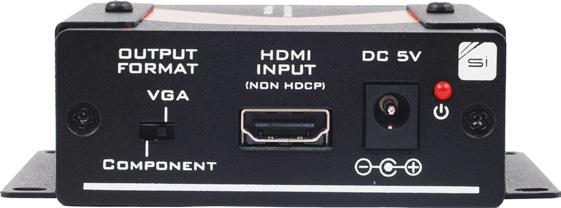 equipment is connected to a PC monitor or projector.