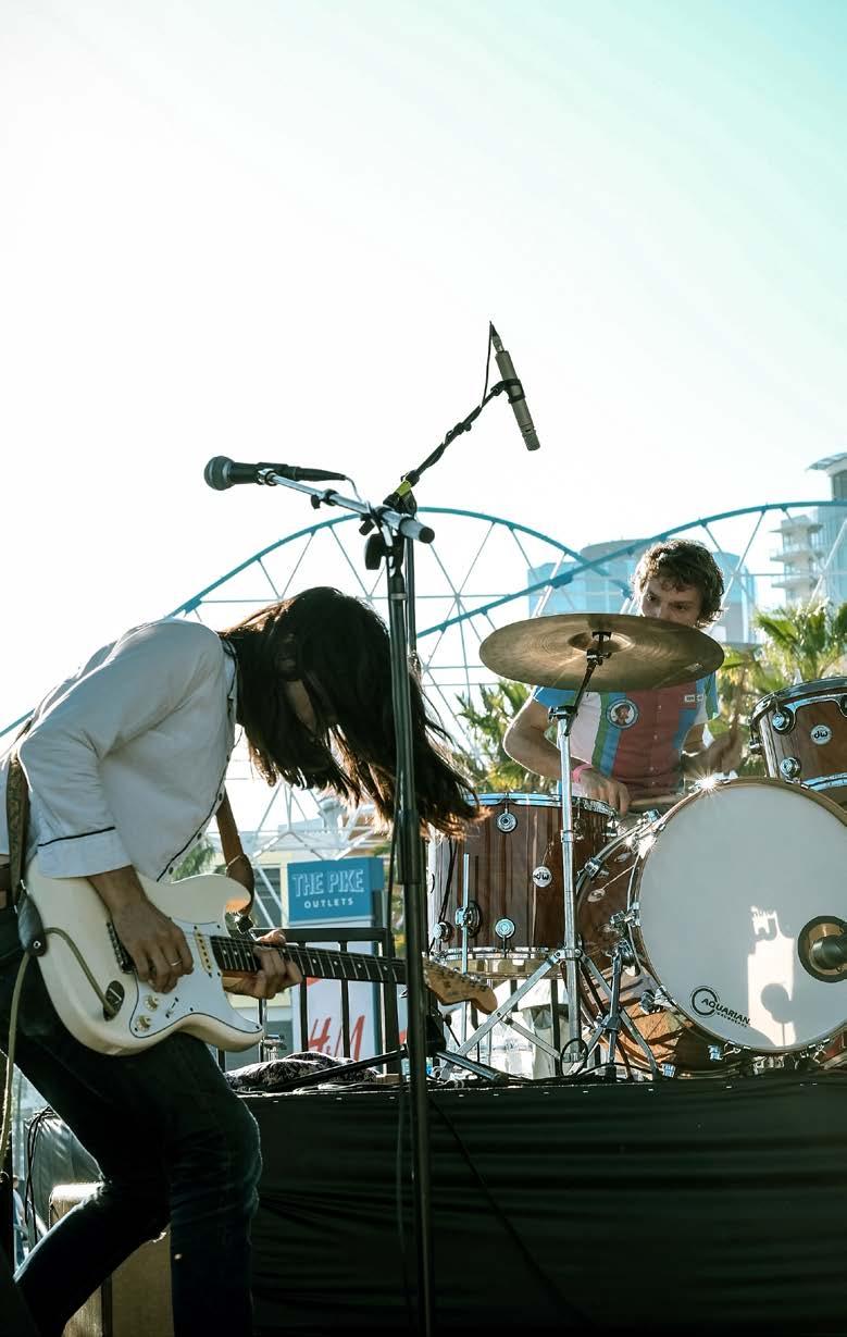 About SUMMER AND MUSIC Now in its ninth year, Summer And Music (SAM) is Downtown Long Beach s homegrown concert series, providing an entire summer of music to the public.