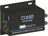 It integrates SDI Cable equalizer and reclocker to enhance video performance and stability.