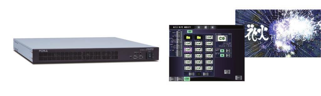 Main Features Mixed HD and SD Input The HVS-5000 series offers easy operations and allows seamless switching between HD and SD signals formats.
