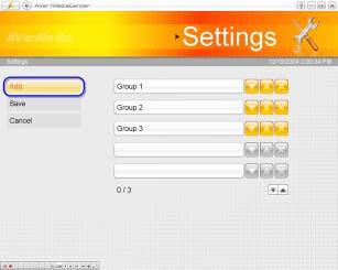 Managing the Channel Groups Channel groups are used to organize and group channels that suit your needs.