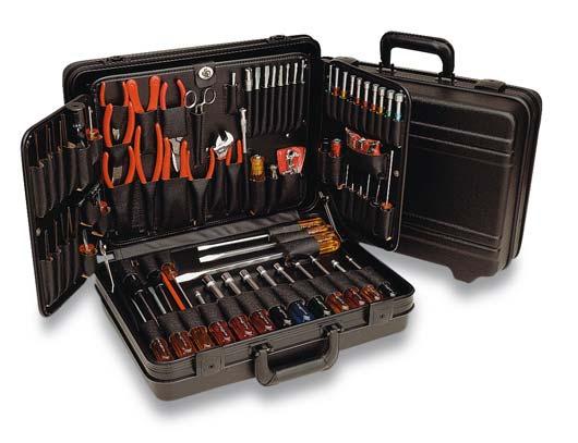 Tool Cases TCMB100ST Tool Case with Tools Inch Size : 991R Ratching Handle 994R T-Ratching Handle 99X10 Extension 7" 9961 Blade, Bristol 6-flute Multiple Spline, 0,048" 9962 Blade, Bristol 6-flute