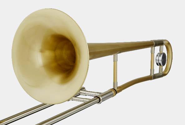 BFH-1297 Double French Horn BTB-1287 Trombone Countless band programs now start students on a double horn because it affords players greater accuracy and improved stability in the upper register.