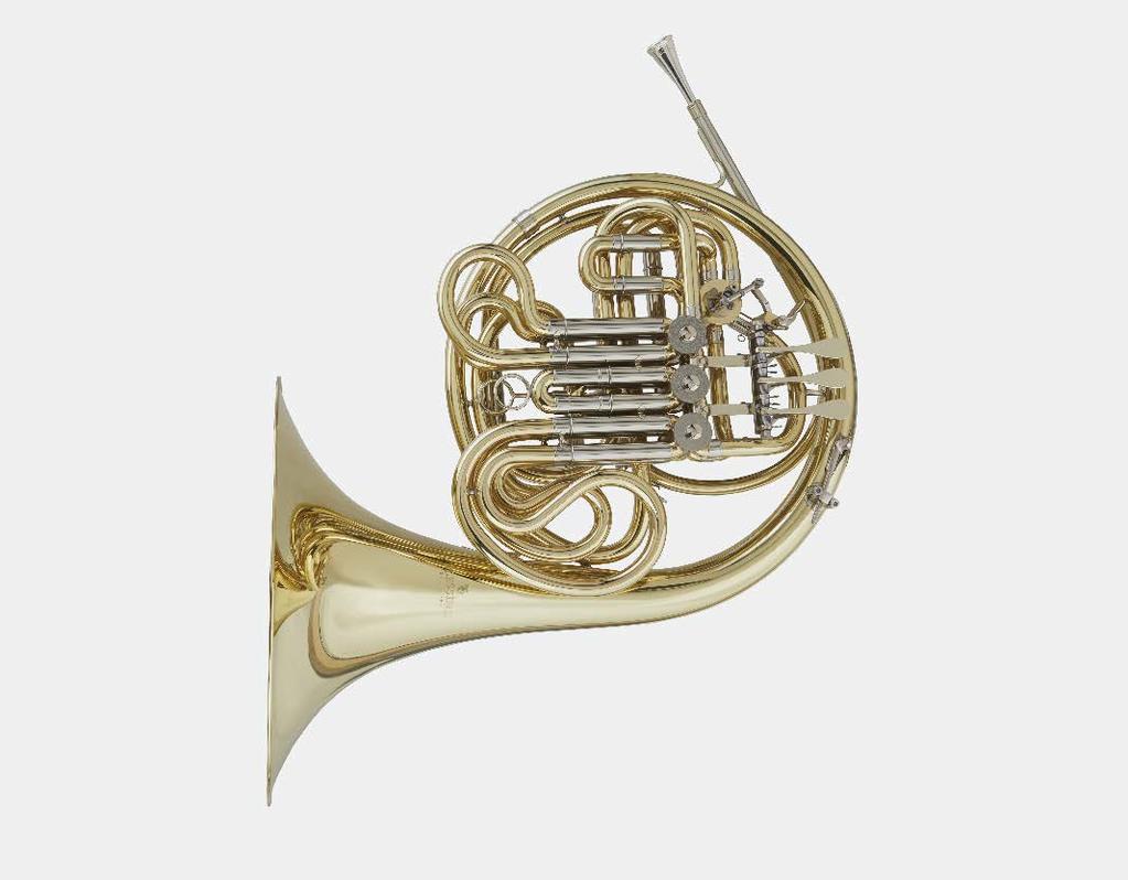 BFH-1460 Double French Horn BFH-1461N Double French Horn The tighter Kruspe style wrap on our BFH-1460 Performance Series Clear Lacquer Finish Coming in 2018 Designed with the advanced Performance