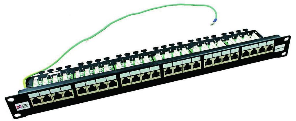 Right Angled High Density Patch Panel BTNS Category 6A Patch Panels provide exceptional performance for high speed LAN s including 10-Gigabit Ethernet applications.