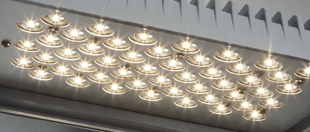 Designed to perform, engineered to last The heart of the luminaire is its high-performance optical system, available in four distinct distribution patterns.