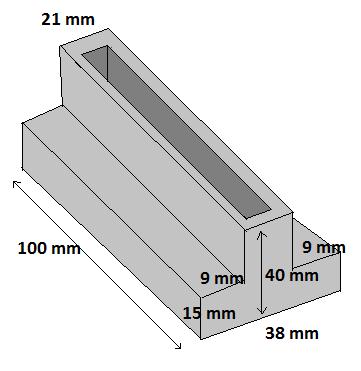 15. Production material - The prototype to be produced of the same material as that of fixture C. Mild steel 25 HRC. 16.