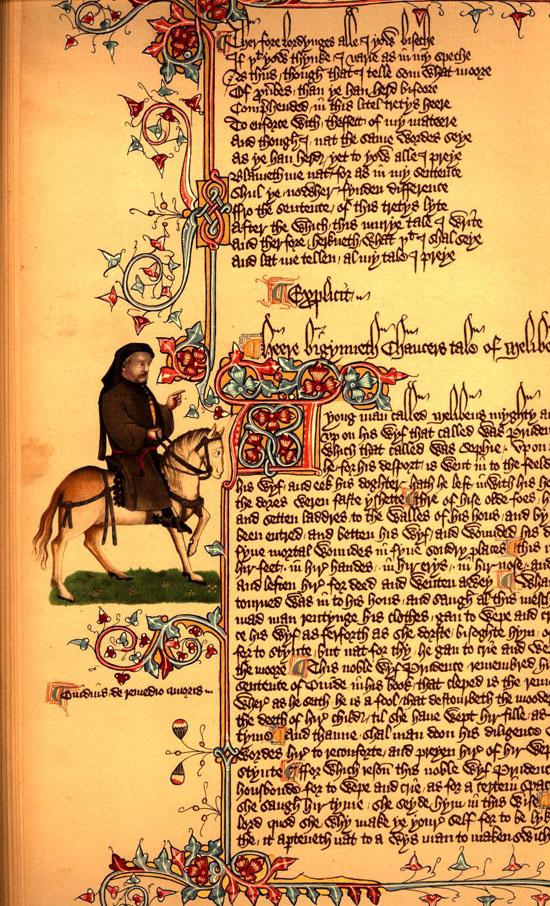 Arts and Literature Chaucer wrote
