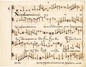 History of Music Notation 600 s - Church worried that music would be lost because there was no method of music notation. Accent Marks ( / \ ^ ) They were the first form of notation.