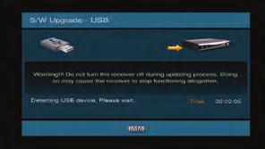 MENU INFORMATION MENU INFORMATION 6.2 USB Software Upgrade Selecting this option in the Admin sub-menu will start a Manual USB Update.