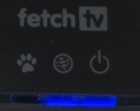 What light is showing on the Dogs Press the Power button on the remote Dog s Head / Standby Light is red control.