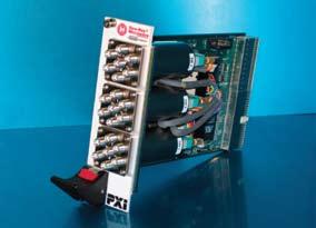 PXI Switching Modules Reconfigurable Modular Solutions The PXI family offers three modules with different RF coaxial switch configurations: Dual SPDT, DPDT, SP3T, SP4T, SP6T, 4x4 or 2x5.