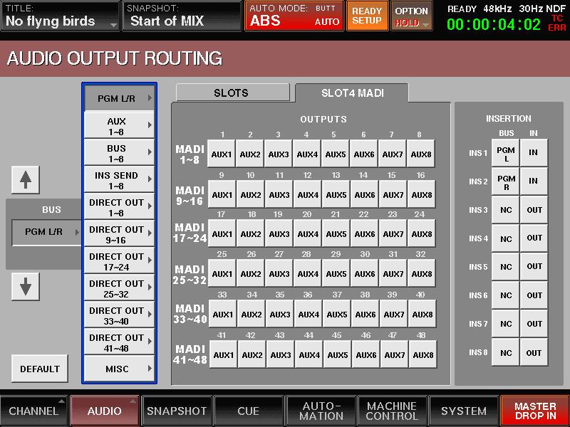 Routing and Status GUI s New GUI pages have been updated to select the