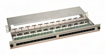 Patch Panel LANmark-5 PCB Sliding Category 5e PCB Patch panel with 24 RJ45-ports.
