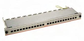 105 Unscreened LANmark-5 PCB Patch Panel, 1 HU, 24 ports 110/LSA connectivity 500.