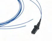 Pigtails LANmark-OF LANmark-OF fibre optic pigtails are suitable for use in patch panels using splice tray. Nexans pigtails are very easy to strip thanks to use of maxi strip tight buffer fibre.