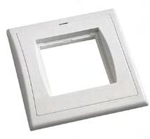 625 24 x Clip for Snap-in to keystone format, EVO 400442 Angled outlet in