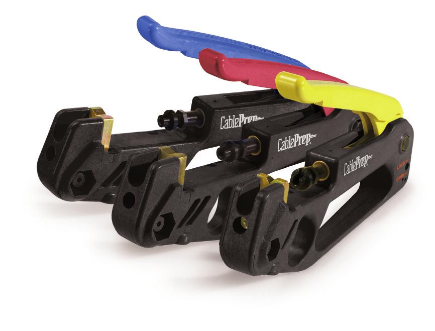 Improved tool locking mechanism keeps handle secure during storage Patented and efficient self-releasing dogs facilitate easy, one-handed cable insertion and removal while ensuring 360-degree