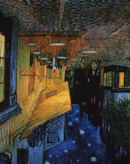 Blue-yellow opponent and painting Often used to depict night (S