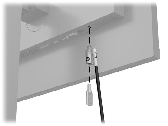 IMPORTANT: Follow the mounting device manufacturer s instructions when mounting the monitor to a wall or swing