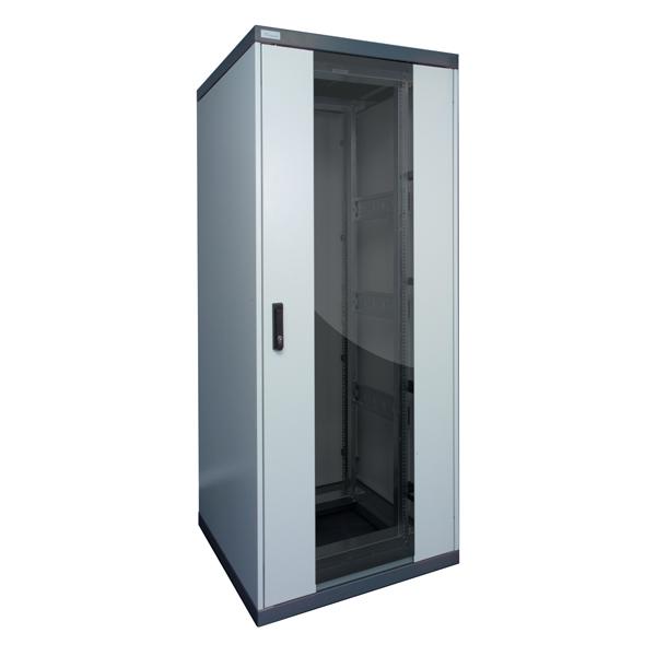 Cabinets - Quick Mount Cabinets and Enclosures 19" cabinet and extension 42 HU 800X800 flat pack : easy and quick installation exclusive automatic earthing system security complete range of