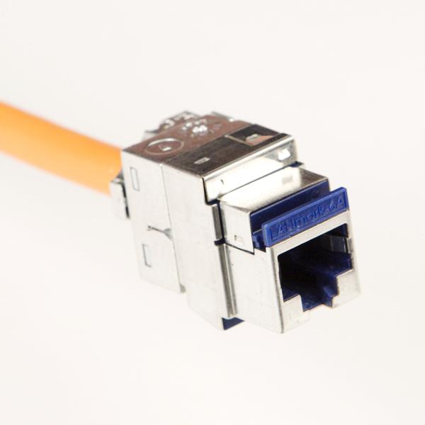 LANmark-6A Connector High bandwidth RJ45 connector to support 10Gigabit Ethernet Fully complies to TIA and ISO Cat 6A cabling standards Supports extremely short Cat 6A channel configurations needed